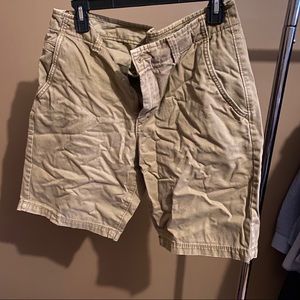 American eagle khaki shorts size 32